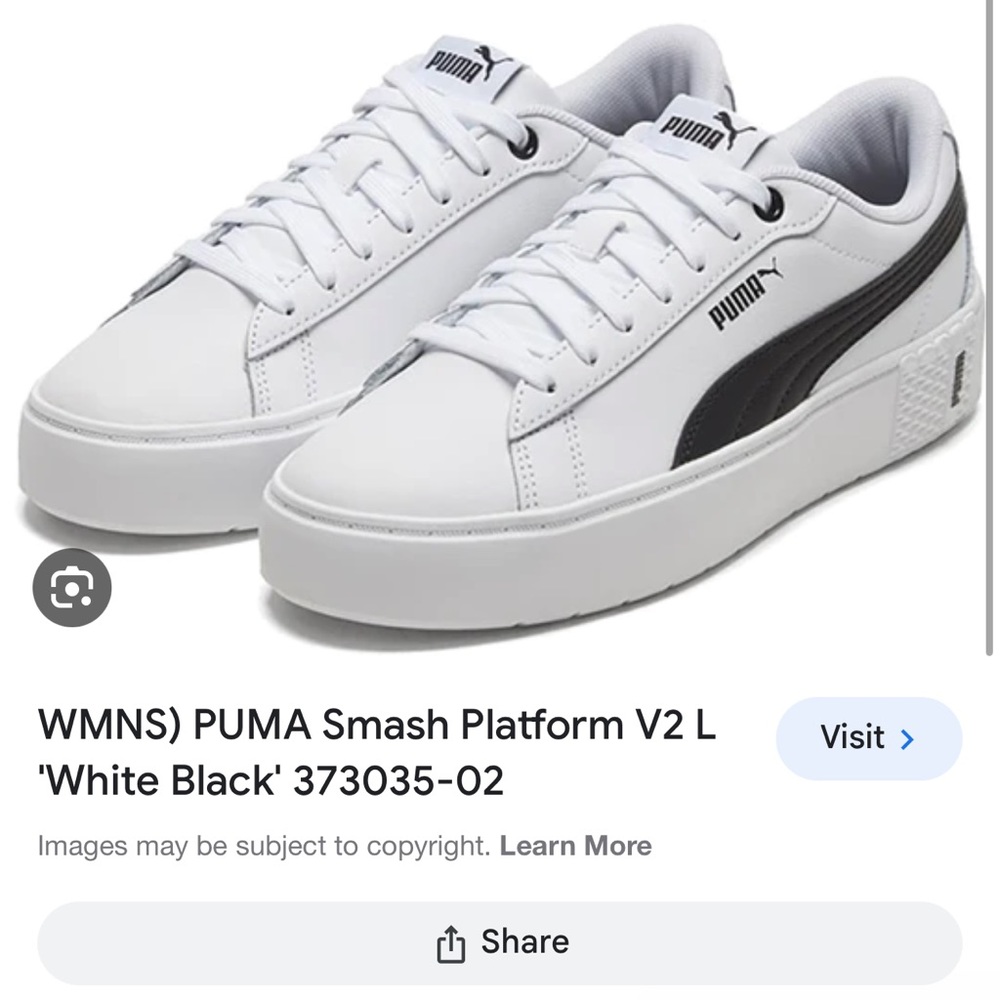 Puma platform sneaker
